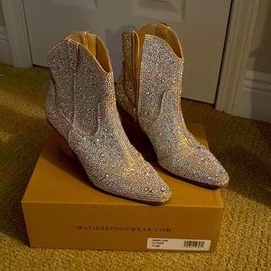 Matisse Harlow Rhinestones Booties